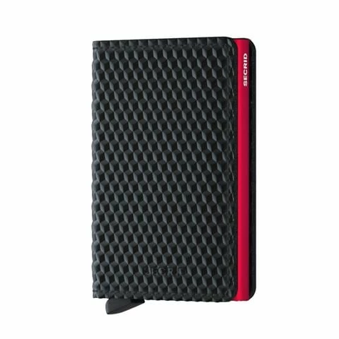 Secrid - Slimwallet Cubic Black Red