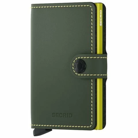 Secrid - Miniwallet Matte Green & Lime