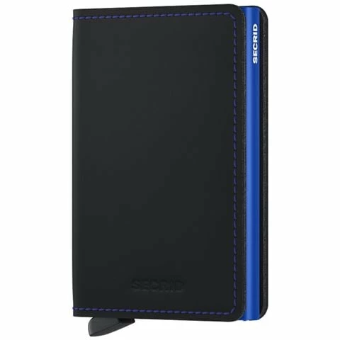 Secrid - Slimwallet Matte Black & Blue
