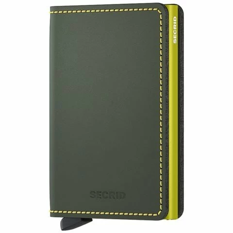 Secrid - Slimwallet Matte Green & Lime