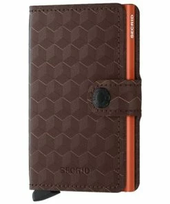 Secrid - Miniwallet Optical Brown/Orange