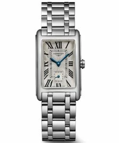 Longines - DolceVita Silver Stainless Steel Watch 37x23.3mm