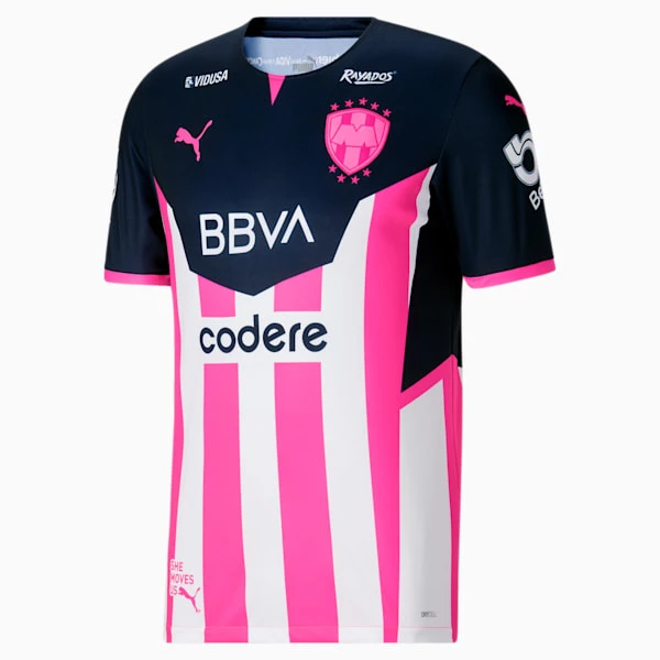Puma C. F. Monterrey '21/'22 Pink Men's Replica Jersey - Image 4