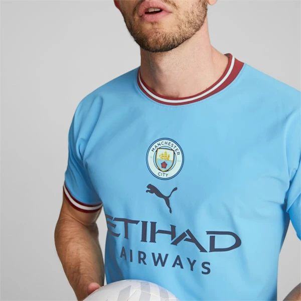 Puma Manchester City F.C. Home '22/'23 Authentic Men's Jersey - Image 5