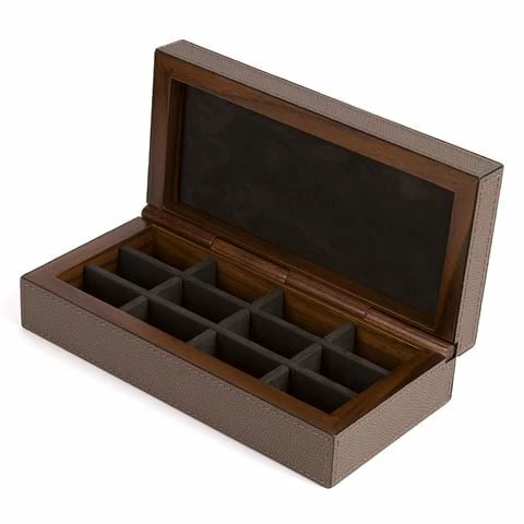 Giobagnara - Jeff Cufflinks Box Smoke