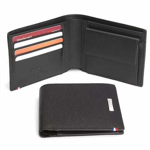 Dupont - Contraste Fold Wallet With Coin Compartment
