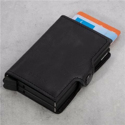 Secrid - Twinwallet Vintage Black 1 Secrid - Twinwallet Vintage Black
