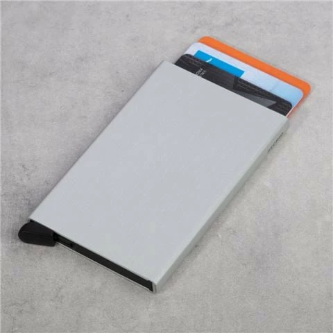 Secrid - Cardprotector Brushed Silver 1 Secrid - Cardprotector Brushed Silver