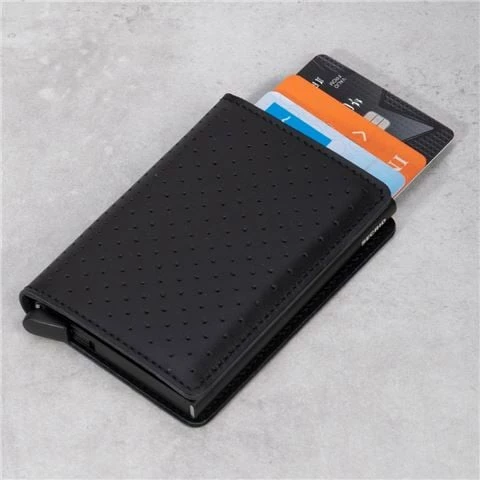 Secrid - Slimwallet Perforated Black