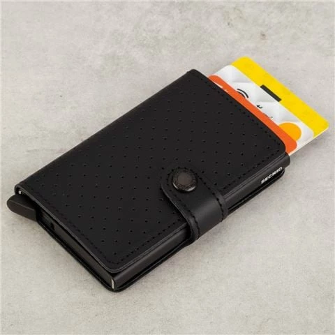 Secrid - Miniwallet Perforated Black