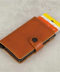 Secrid - Miniwallet Perforated Cognac