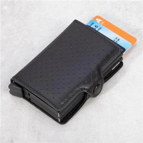 Secrid - Twinwallet Perforated Black
