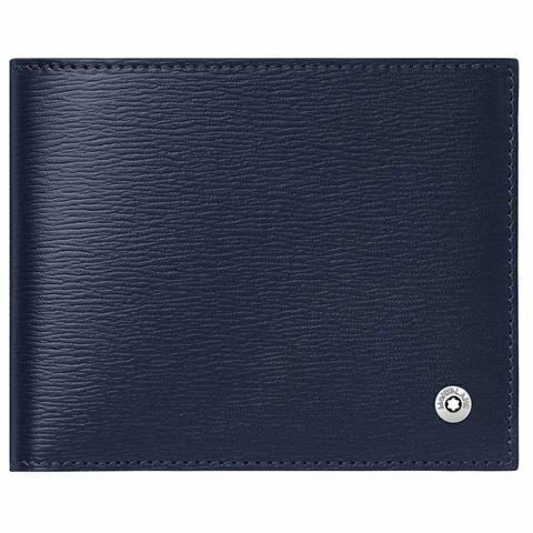 MONTBLANC - 4810 Westside Wallet 6cc Blue