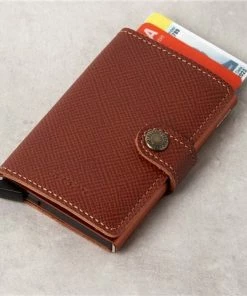 Secrid - Miniwallet Saffiano Caramel