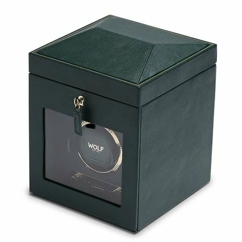 Wolf Designs Wolf - British Racing Green Watch Single Winder