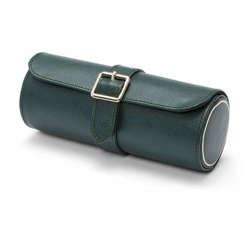 Wolf Designs Wolf - British Racing Green Triple Watch Roll
