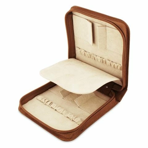 Agresti - Leather Travel Case For 6 Watches