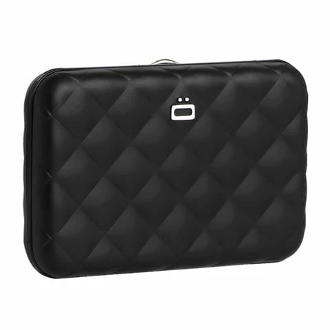 Ogon Designs Ogon - Quilted Aluminium Wallet Black