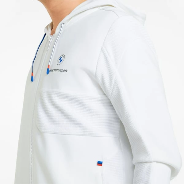 Puma BMW M Motorsport Hooded Men's Sweat Jacket - Image 4