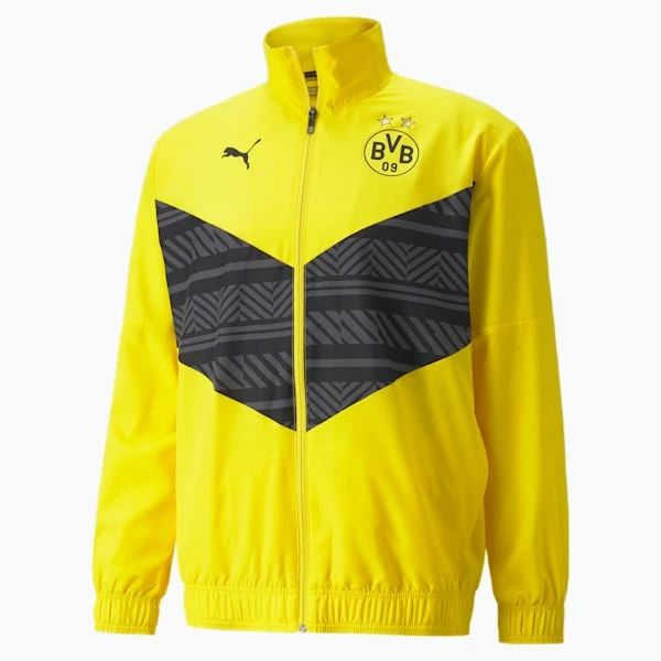 Puma BVB Prematch Men's Soccer Jacket - Image 4