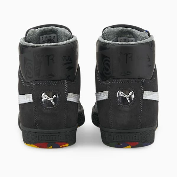 Classics Black Fives Suede Men's Sneakers - Image 3