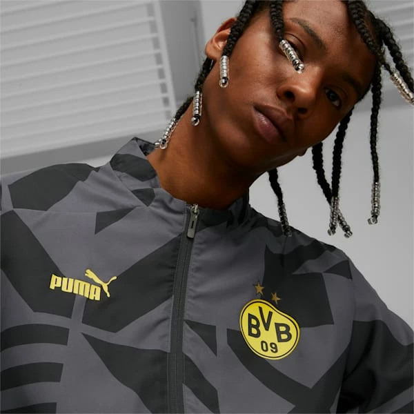 Puma Borussia Dortmund Soccer Men's Prematch Jacket - Image 2