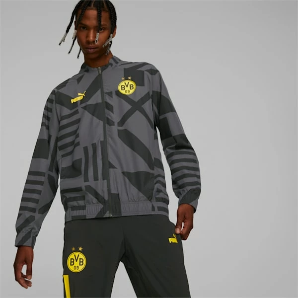 Puma Borussia Dortmund Soccer Men's Prematch Jacket