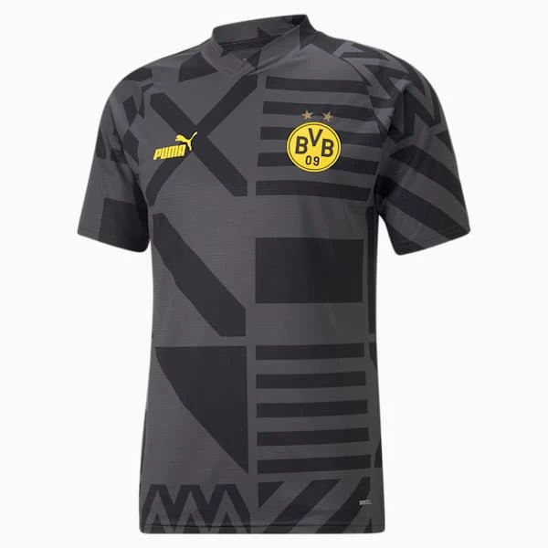 Puma Borussia Dortmund Soccer Men's Prematch Jersey - Image 6