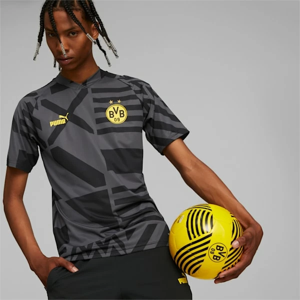 Puma Borussia Dortmund Soccer Men's Prematch Jersey
