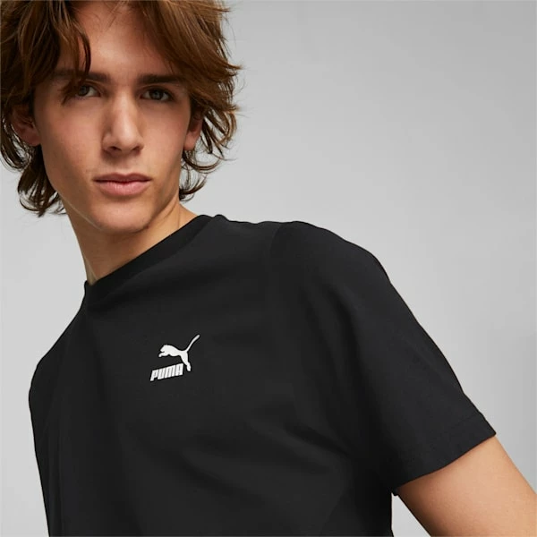 Puma Classics Small Men's Logo Tee - Image 4