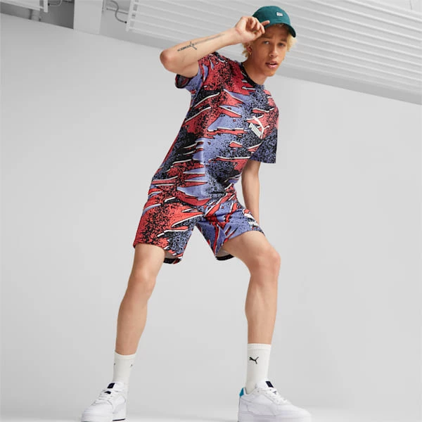 Puma Fandom Printed Men's Shorts - Image 3