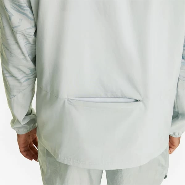 Performance Running Graphic Hooded Men's Running Jacket - Image 4