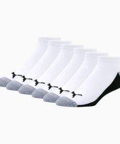 Puma Men's Low Cut Outline Socks [6 Pack]