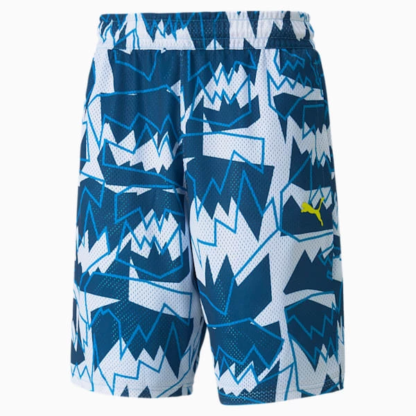 Puma Mesh Printed Practice Men's Basketball Shorts - Image 4