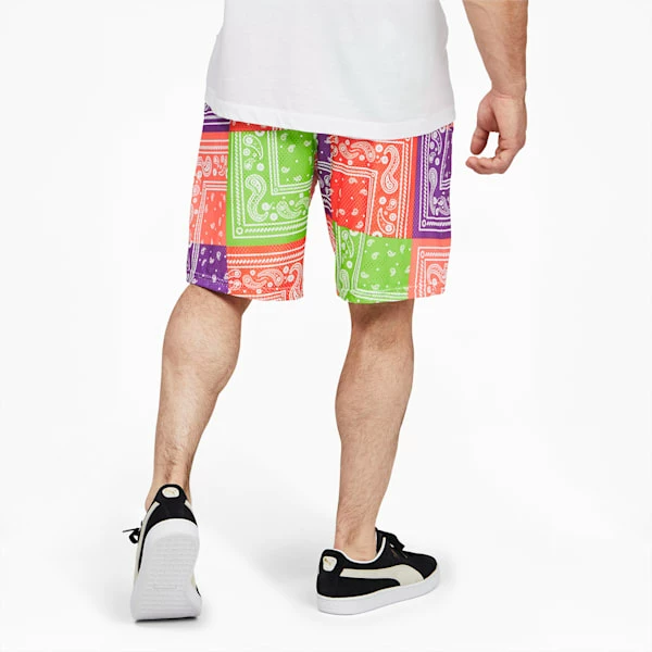 Puma Not From Here Paisley Printed Men's Basketball Shorts - Image 2