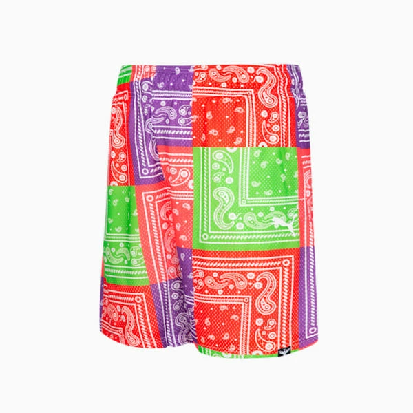 Puma Not From Here Paisley Printed Men's Basketball Shorts - Image 4