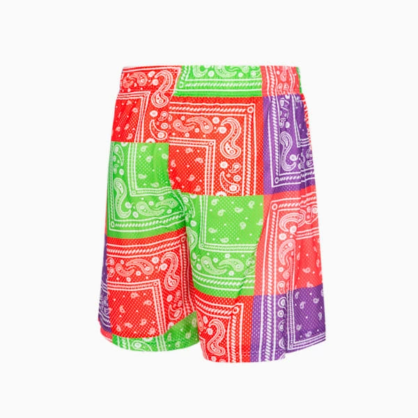 Puma Not From Here Paisley Printed Men's Basketball Shorts - Image 5