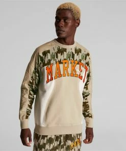 PUMA X MARKET Men's Relaxed Crew Neck Top