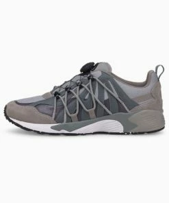 PUMA X P.A.M. PUMA X PERKS AND MINI Prevail Disc Leather Sneakers