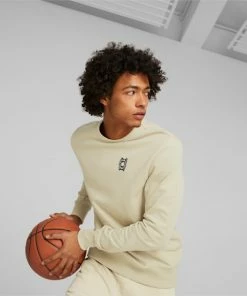 Puma Pivot Crew EMB Men's Basketball Pullover