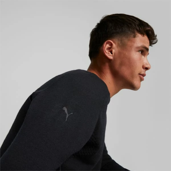 Puma Porsche Design EvoKNIT Men's V-Neck Sweatshirt - Image 2