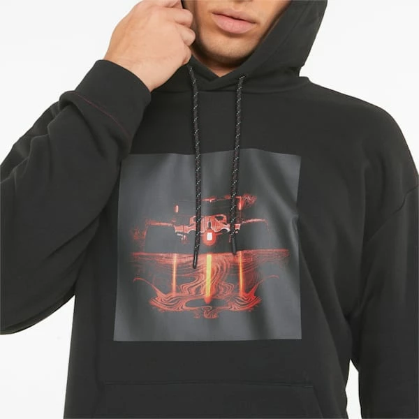 Puma Scuderia Ferrari Nightride Men's Hoodie 5 Puma Scuderia Ferrari Nightride Men's Hoodie - Image 5