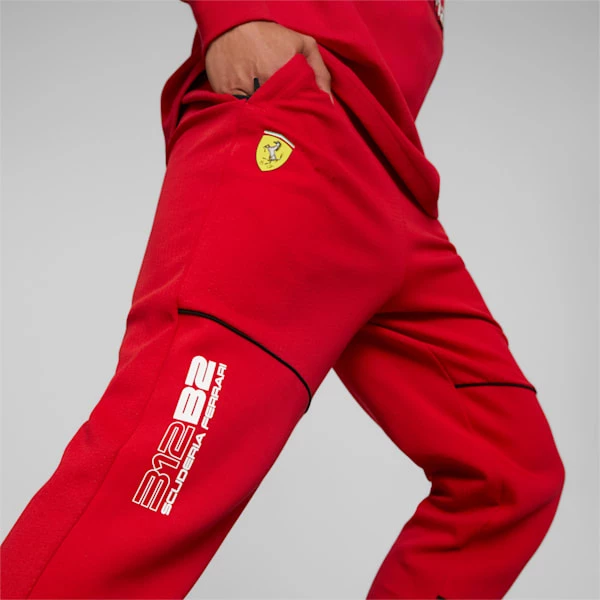 Puma Scuderia Ferrari Race Closed Cuff Men's Motorsport Sweatpants - Image 2