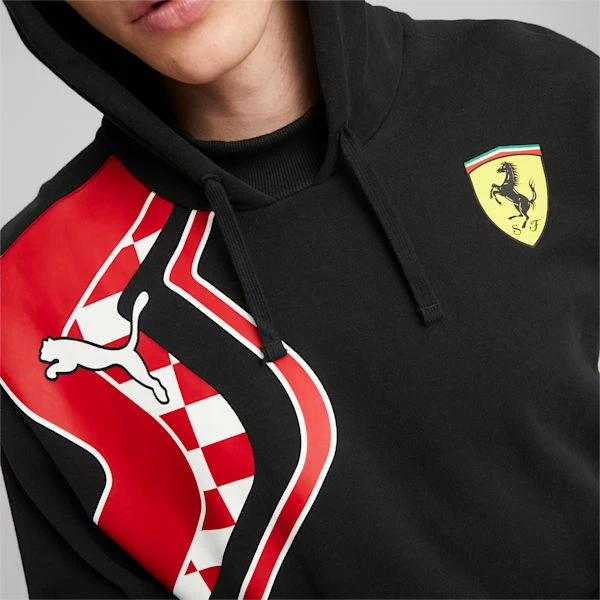 Puma Scuderia Ferrari Race Premium Men's Hoodie - Image 2