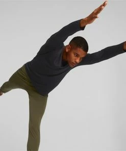 Studio Waffle Long Sleeve Men's Training Tee