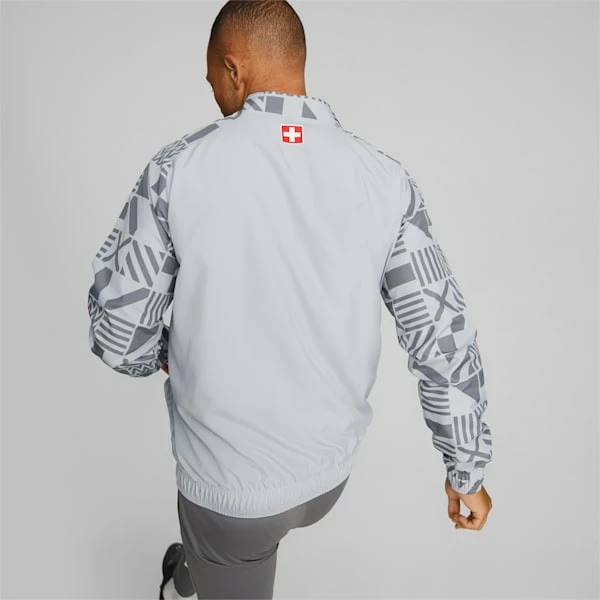 Puma Switzerland Soccer Men's Prematch Jacket - Image 4