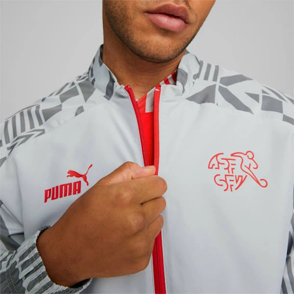 Puma Switzerland Soccer Men's Prematch Jacket - Image 5