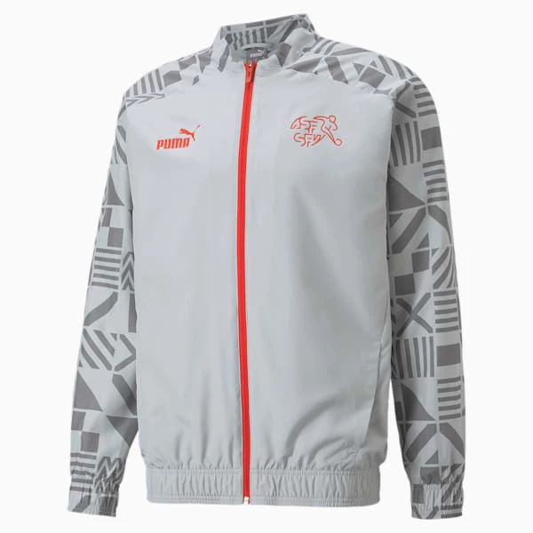 Puma Switzerland Soccer Men's Prematch Jacket - Image 6