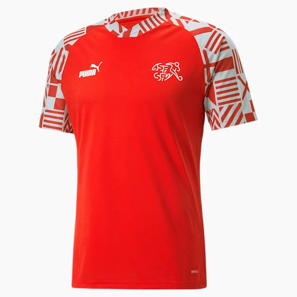 Puma Switzerland Soccer Men's Prematch Jersey - Image 6