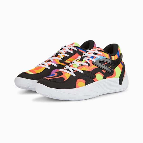 Puma TRC Blaze Court Lava Basketball Shoes - Image 2